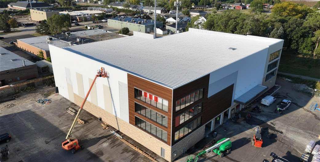 U-Haul building envelope and branded facade delivered by B&C