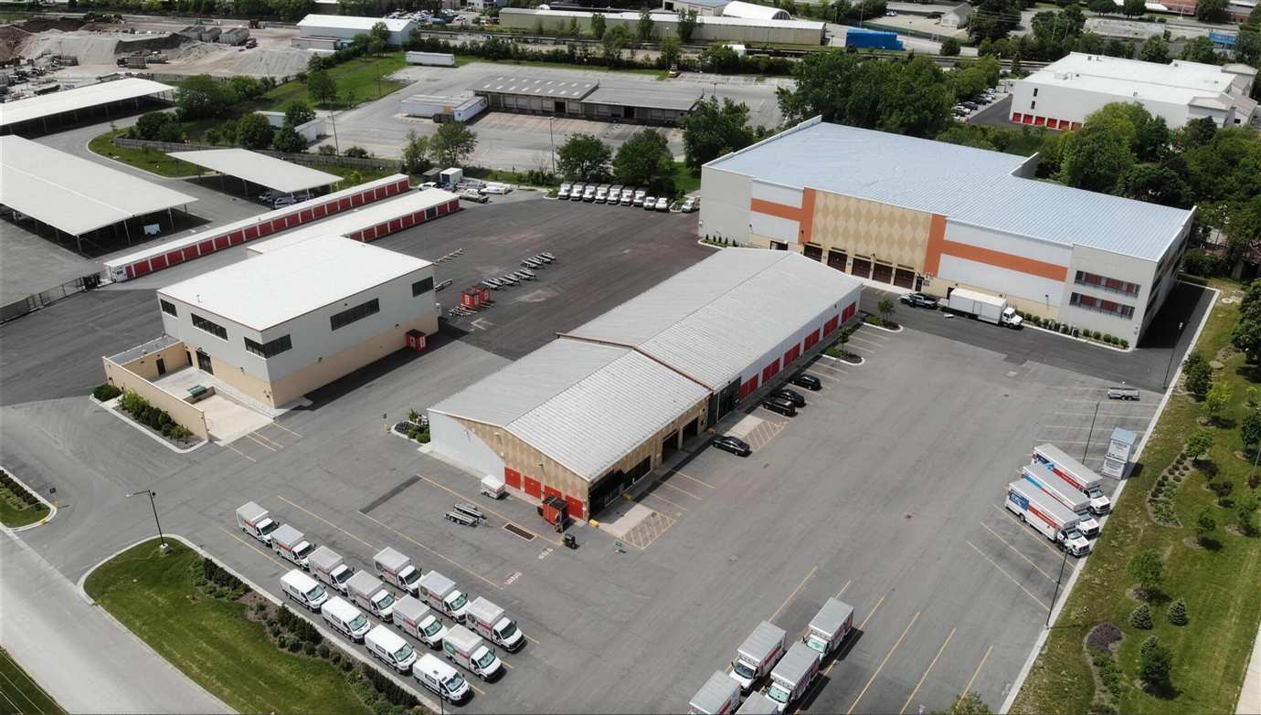 Completed U-Haul facility and operating site delivered by B&C